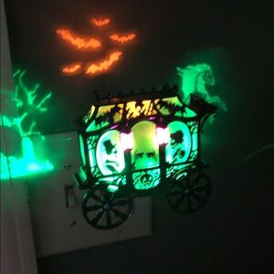 Halloween Carriage Night Light BBW